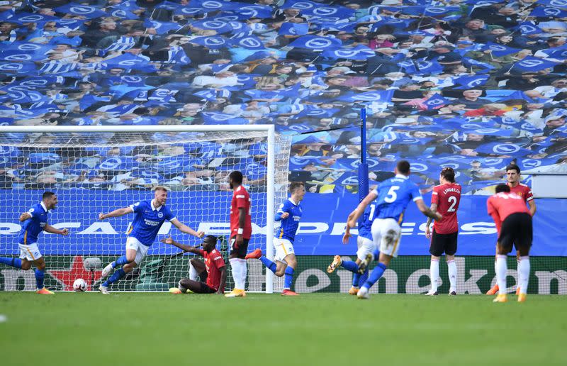 Premier League - Brighton & Hove Albion v Manchester United