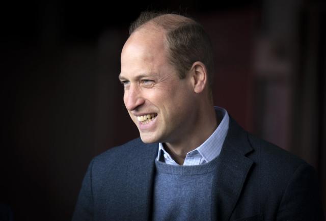 The Duke of Cambridge at Heart of Midlothian Football Club, Edinburgh, during a visit to see the ‘The Changing Room’ programme launched by SAMH (Scottish Association for Mental Health) in 2018 and is now delivered in football clubs across Scotland. Picture date: Thursday May 12, 2022 (Jane Barlow/PA) (PA Wire)