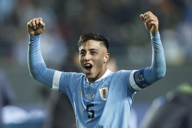 El campeón del mundo sub-20 Fabricio Díaz se despide de Uruguay y