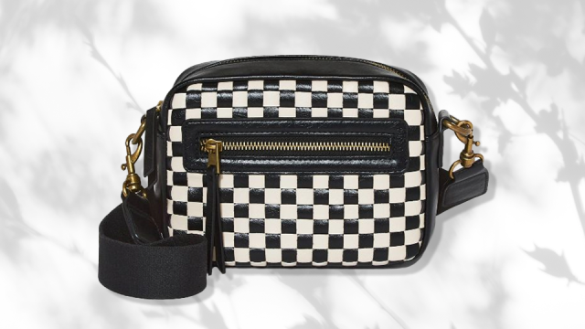 What do we think of the checker trend for the new year? Just picked up the  checkered crossbody strap at Clare V. yesterday for my woven midi sac! :  r/handbags