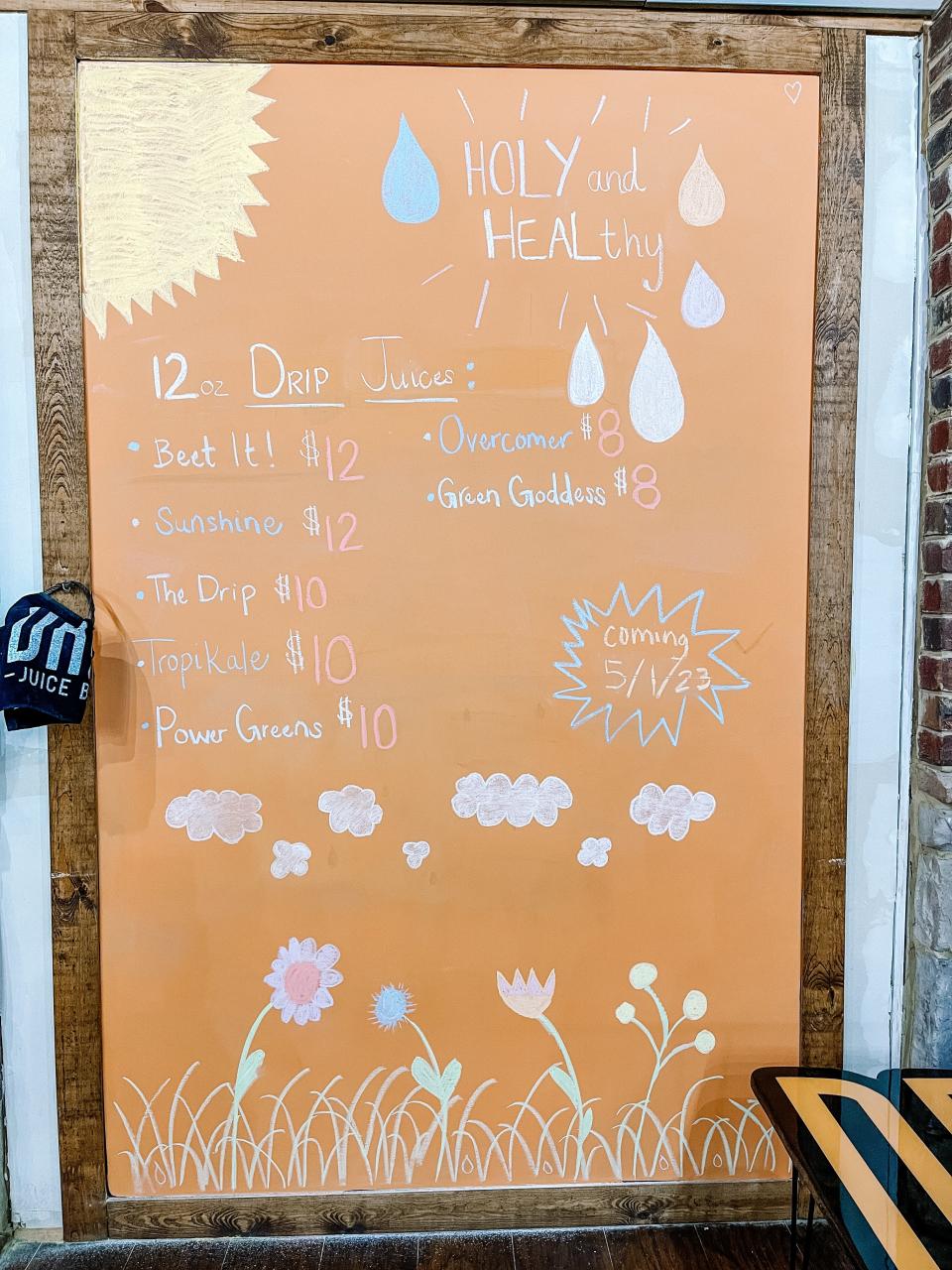 Drip Juice Bar is open as of May 1 inside the Health Factory on Alcoa Highway in South Knoxville, April 25, 2023.