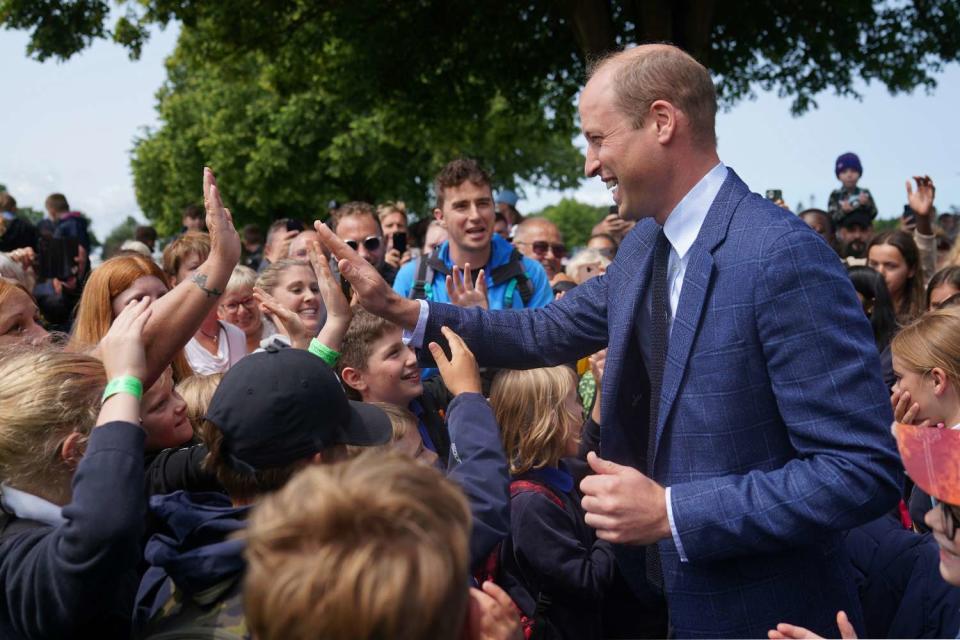 <p>Joe Giddens - Pool/Getty Images</p> Prince William at the Royal Norfolk Show on June 29, 2023.