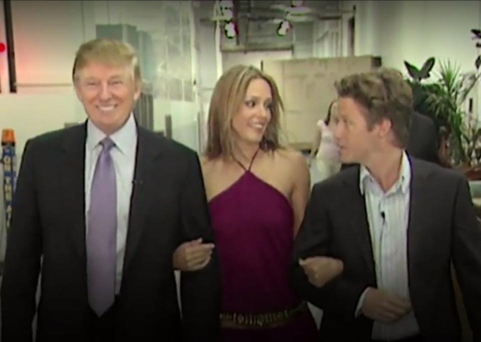 Donald Trump and Billy Bush from the <em>Access Hollywood</em> tape