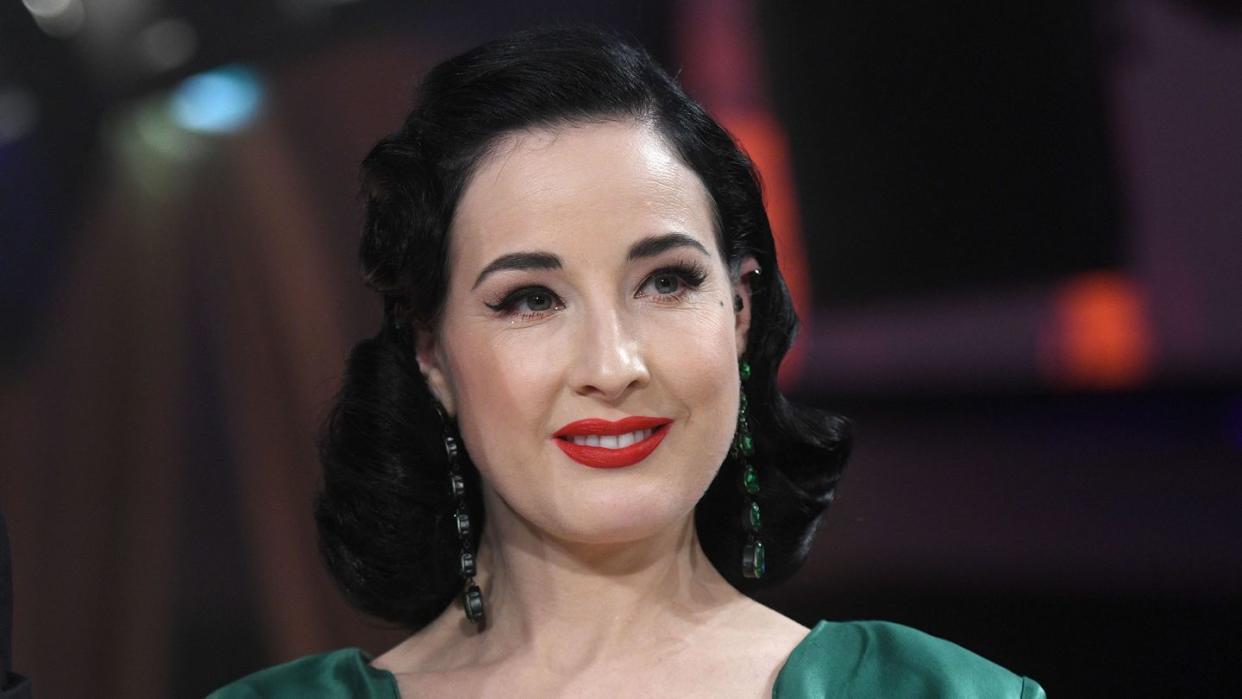 Die Tänzerin Dita von Teese kann nicht von  Missbrauch in ihrer Beziehung mit Marilyn Manson berichten.