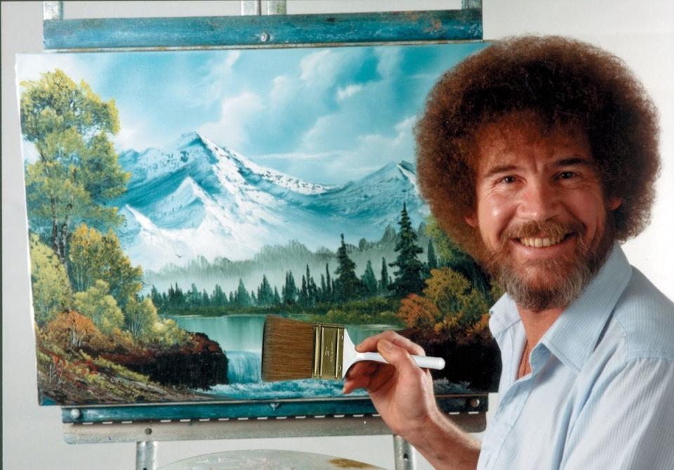 Bob Ross was one of the pioneers of the how-to movement.