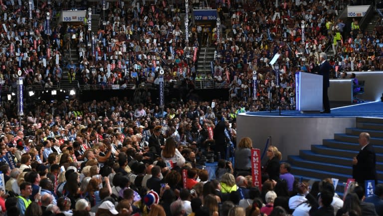 Twitter has been streaming video from the Republican and Democratic (pictured) conventions, and has struck deals for live video content around NBA basketball games