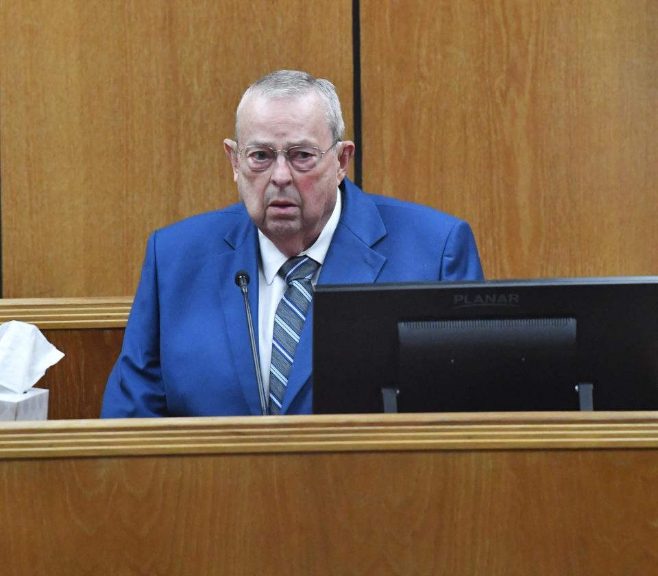 Ronnie Killingsworth in the78th District court at the Wichita County courthouse on Monday, May 6, 2024.