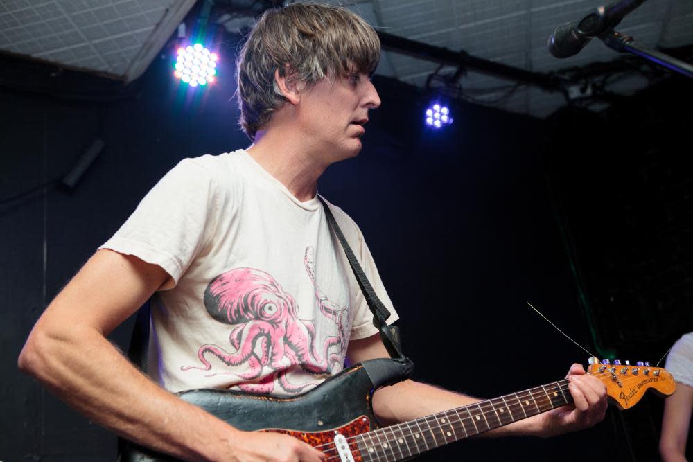 Stephen Malkmus on stage