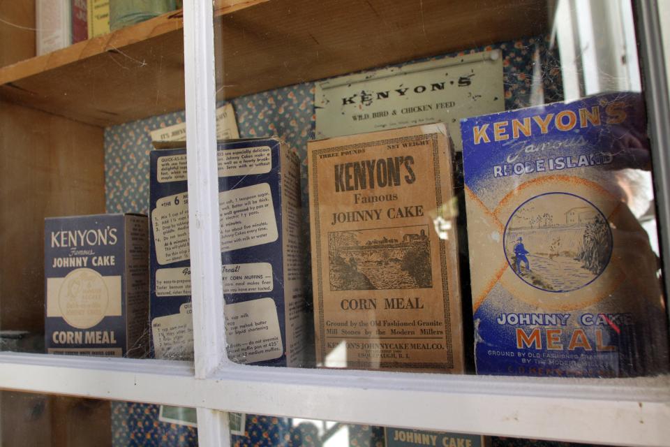 There are a few mills in Lil Rhody that make mixes, but Kenyon’s is the oldest in the state, in business since 1696 don’t forget the clam cake mix too.