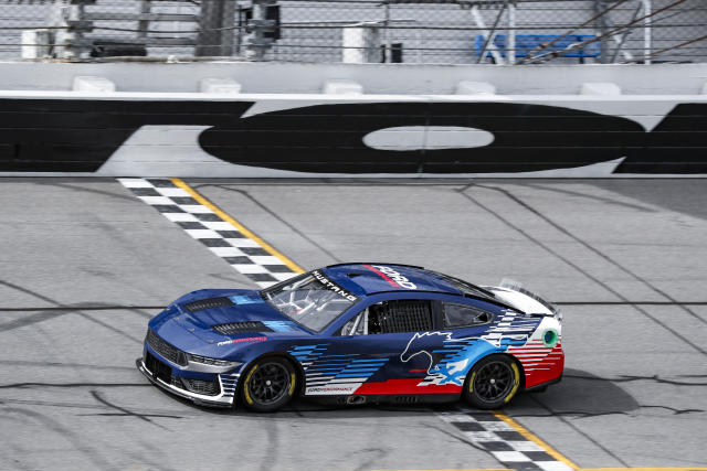 Nascar Cup Series Mustang Dark Horse Has Changes Up Front