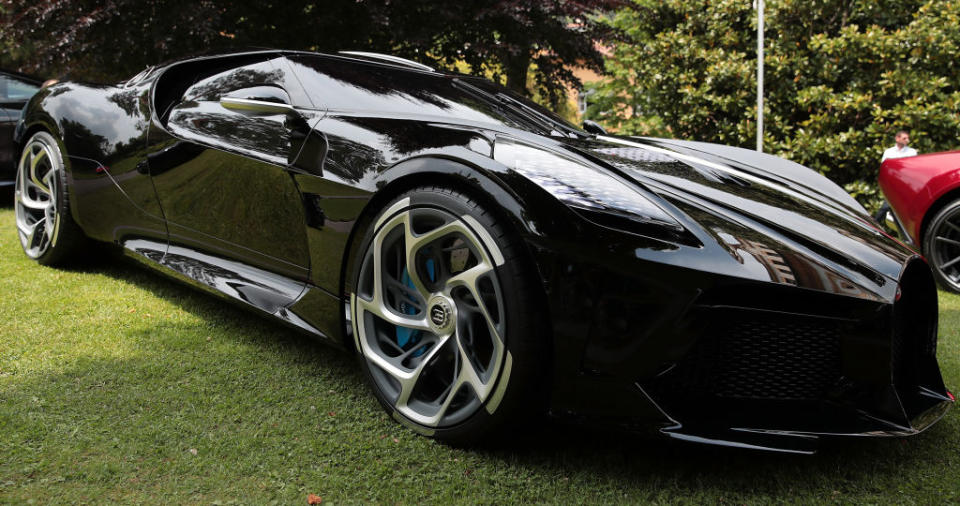 Ein Bugatti La Voiture Noire in Italien, 2019. - Copyright: Emilio Andreoli/Getty Images