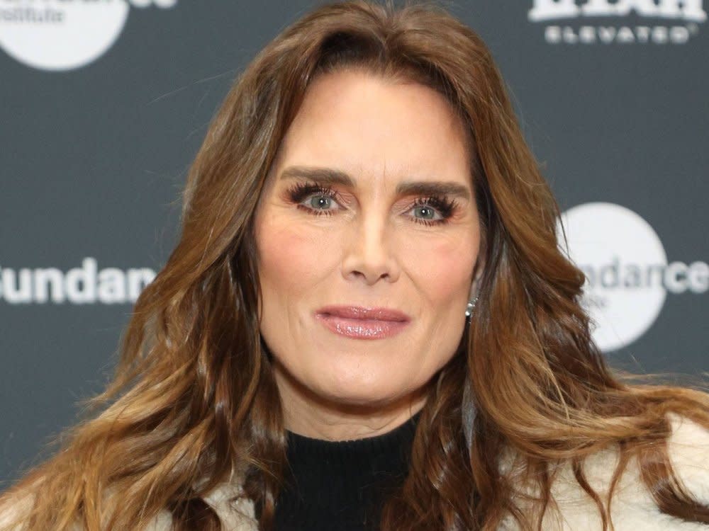 Brooke Shields bei der Premiere ihrer Doku auf dem Sundance Film Festival. (Bild: imago images/Everett Collection)