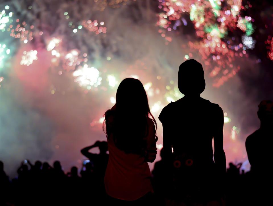12) The use of fireworks dates back to 1777.