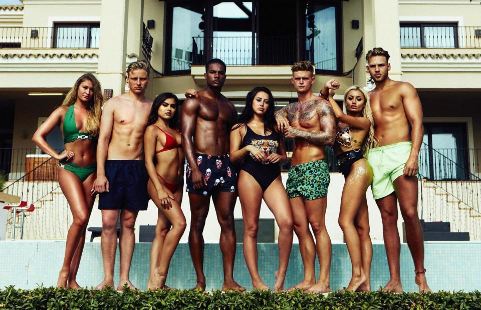 Reality TV cast of Ex on the Beach 2018 (MTV)