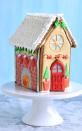 <p>If Christmas is your favorite holiday, then you'll want to put this colorful gingerbread house on your wishlist and check it twice. This perfectly perched present might be too good to eat!<br><br><em><a href="https://www.hanielas.com/christmas-gingerbread-house/" rel="nofollow noopener" target="_blank" data-ylk="slk:See more at Haniela's »;elm:context_link;itc:0;sec:content-canvas" class="link ">See more at Haniela's »</a></em><br></p>