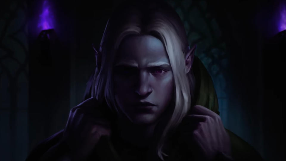 Drizzt in Dungeons & Dragons animated short