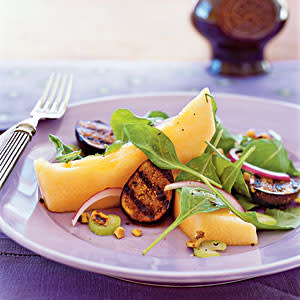 Cantaloupe and Grilled Fig Salad