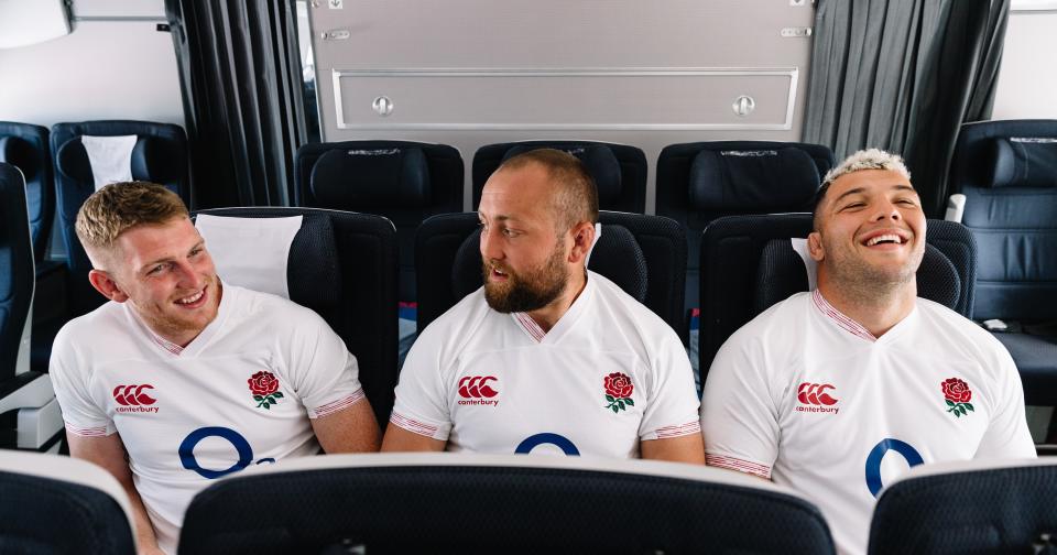 Ruaridh McConnochie was one of four uncapped players named in England's training squad, but the only one to make the final cut