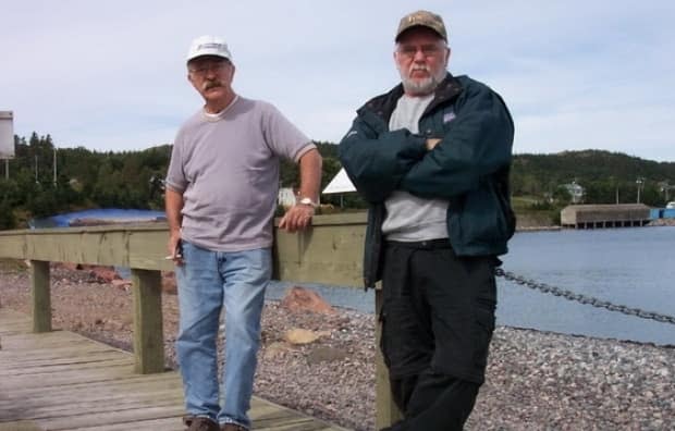 Gerry Schwarz, left, and Ken Haire were in a relationship for more than 33 years. They lived together in Toronto before moving to Harbour Grace to be closer to Haire's family.