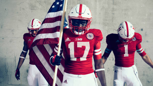 (Via Adidas and Nebraska)