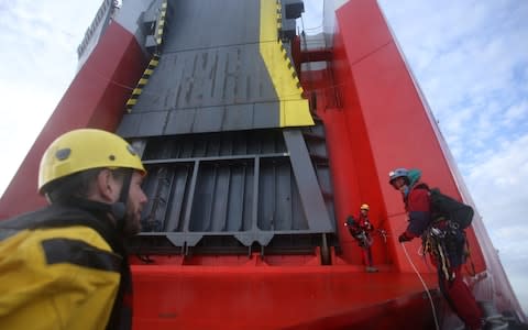 Sheerness diesel protes - Credit: REUTERS