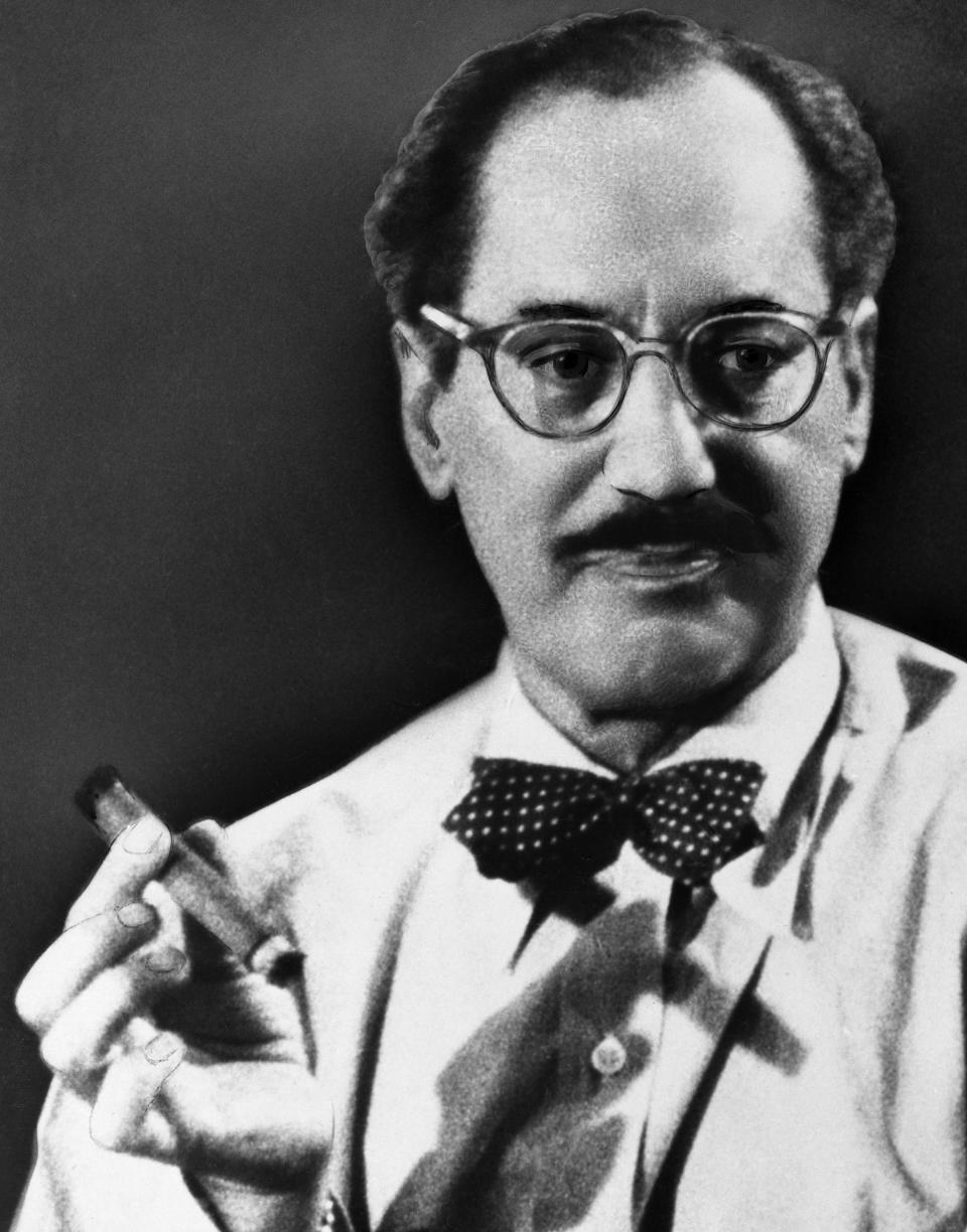 Auch an den Komiker und Schauspieler Groucho Marx erinnert Mostaccioli ein bisschen. (Bild: Getty Images)