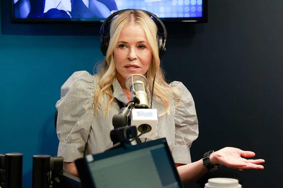 <p>Jason Mendez/Getty </p> Chelsea Handler spoke out against "child-free public zones" in other countries on a new episode of her podcast.