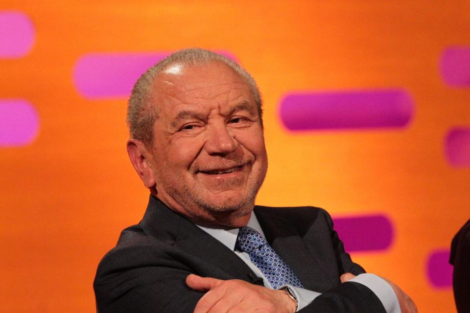 Lord Alan Sugar (Yui Mok/PA) (PA Archive)