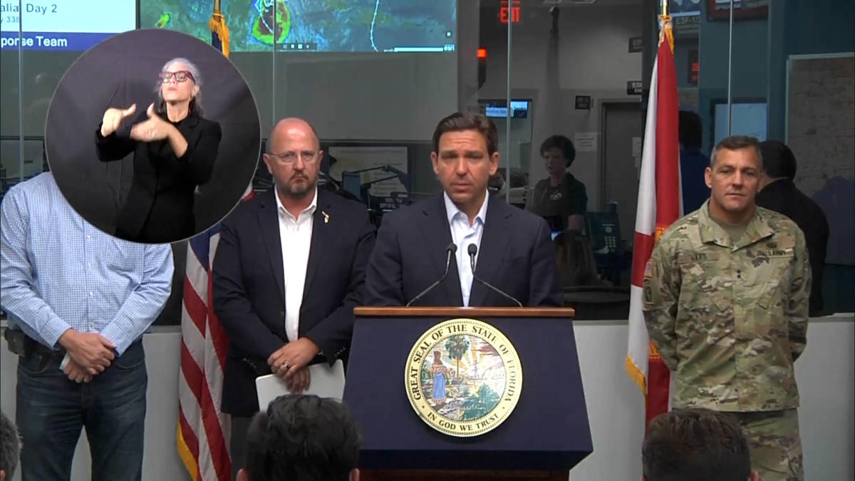 DeSantis urges Floridians to follow evacuation orders, but they ‘do not need to drive hundreds of miles’ - Yahoo News