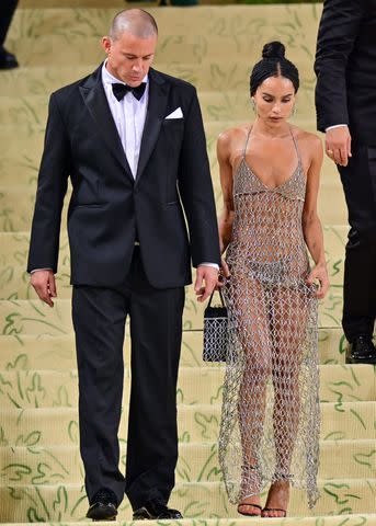 <p>James Devaney/GC</p> Channing Tatum and Zoë Kravitz