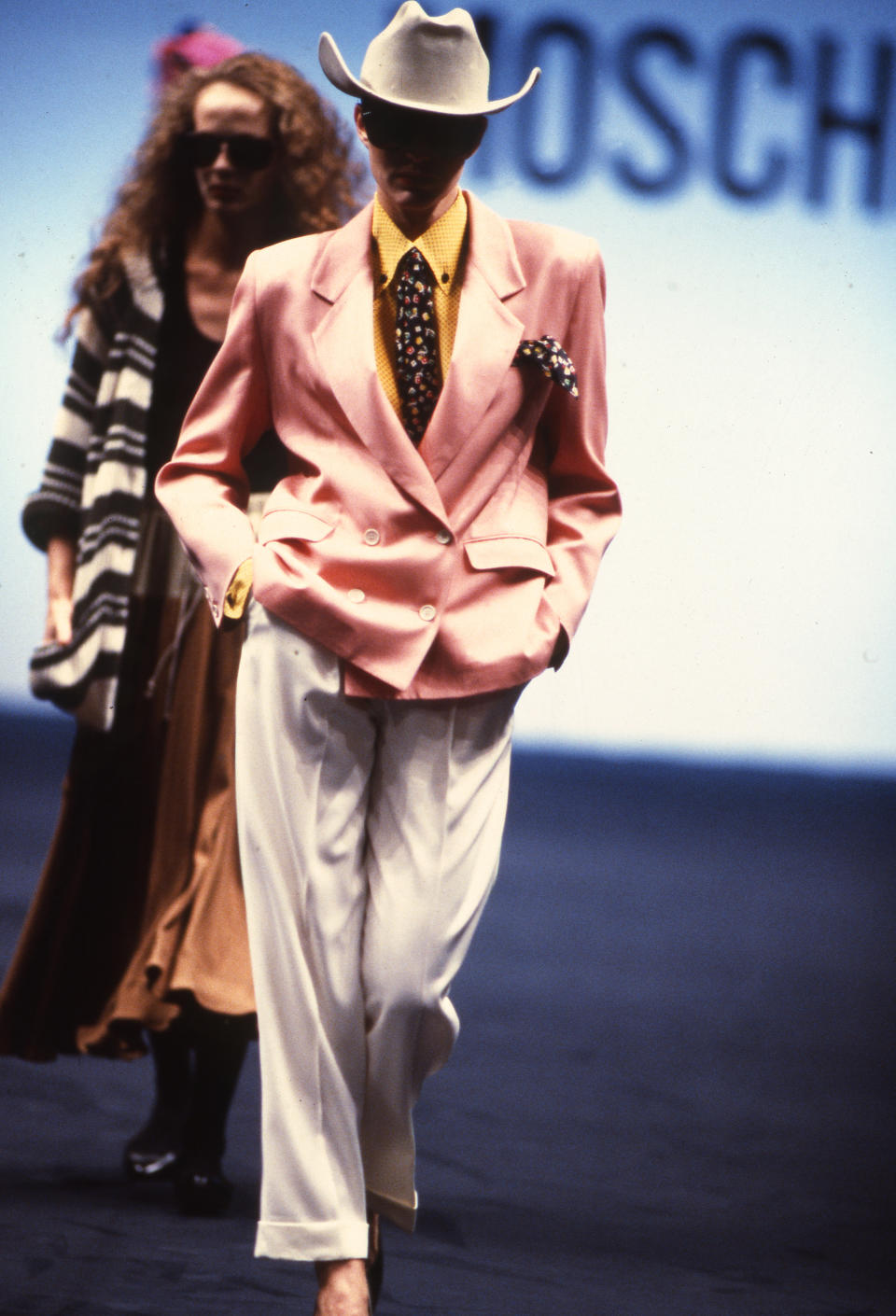 A Moschino spring 1984 look that inspired Carlyne Cerf de Dudzeele.