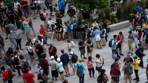 Canada's population grew to 35.2 million in 2016 from 33.5 million in 2011, according to the latest census, released Wednesday. Photo from Cole Burston/Associated Press.