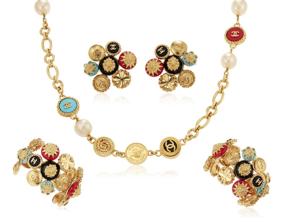 Chanel Important Suite of Charm Jewelry