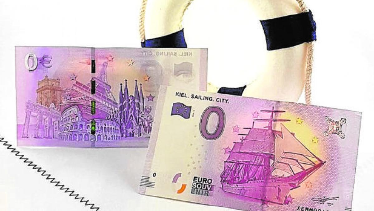El billete de cero euros existe, es completamente legal y cuesta 2,5 euros