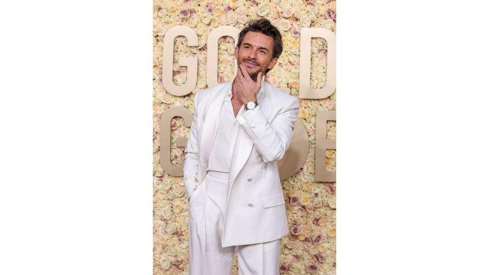 Jonathan Bailey at the 81st Golden Globe Awards held at the Beverly Hilton Hotel on January 7, 2024 in Beverly Hills, California.