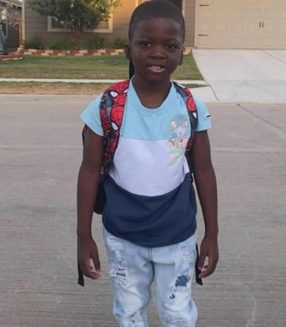 Rayshard Scott, 5, of Fort Worth was shot to death on Aug. 28, 2022 outside his home in northwest Fort Worth.