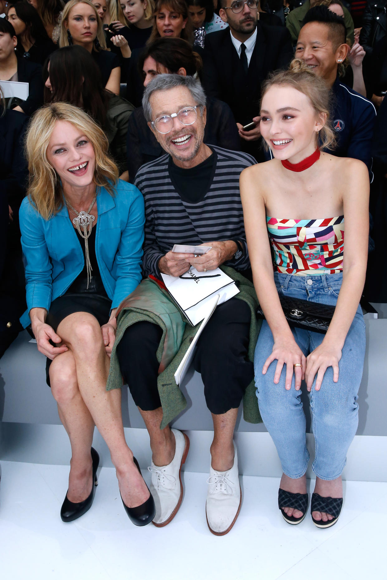 Chanel : Front Row - Paris Fashion Week Womenswear Spring/Summer 2016