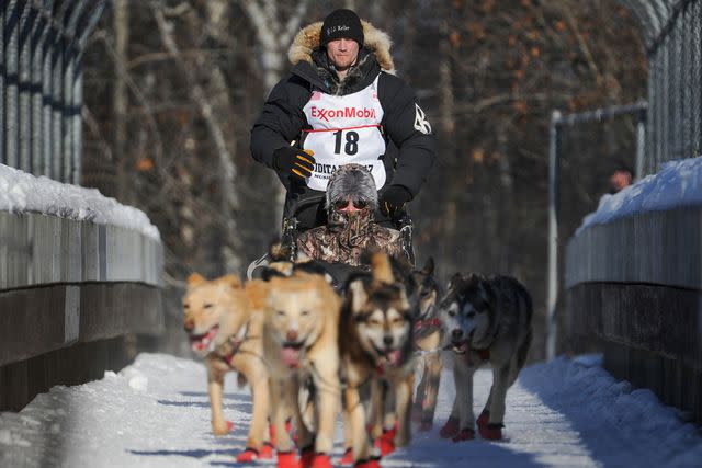 <p>AP Photo/Michael Dinneen</p> Dallas Seavey on March 4, 2017, in Anchorage, Alaska.