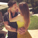 <p>One quick scan of Sofia Vergara's Instagram shows a stream of sweet snapshots with Joe Manganiello. This photo in particular commemorates the couple's recent one-year anniversary, and the caption speaks for itself: "Never been so happy!!"</p>