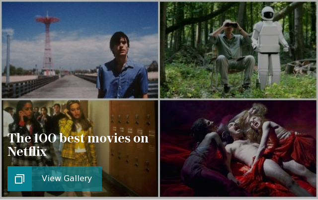 100 best movies on Netflix