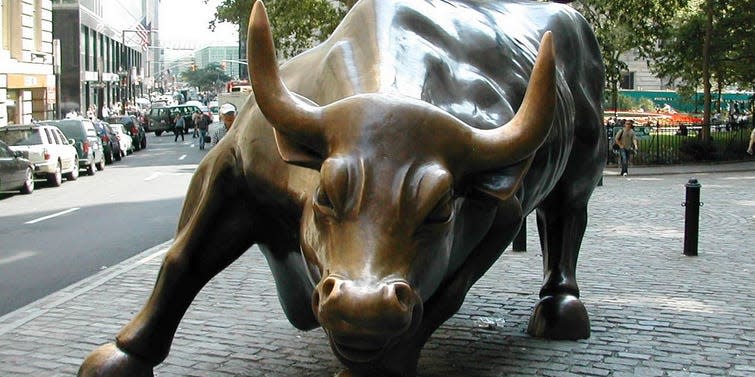 Wall Street bull