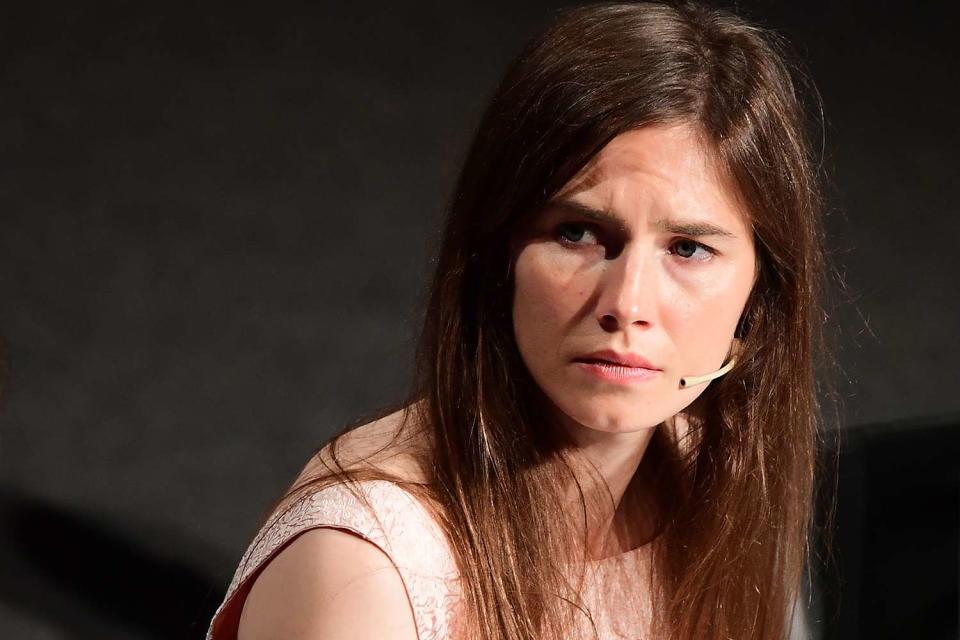 VINCENZO PINTO/AFP via Getty Amanda Knox