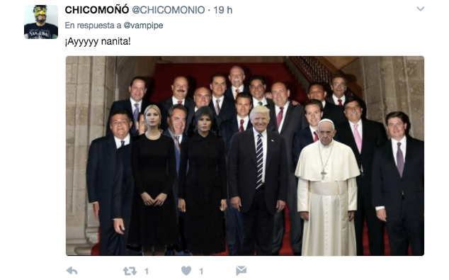 Memes mexicanos sobre Trump en el Vaticano