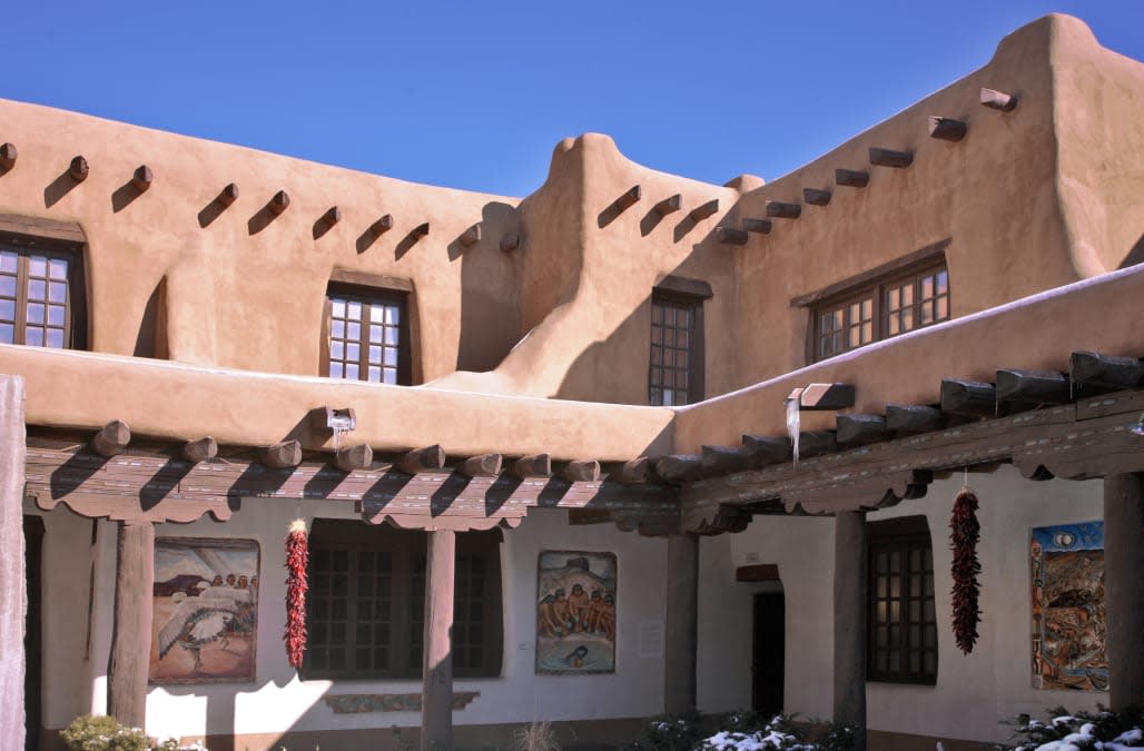 USA, New Mexico, Santa Fe, New Mexico Museum of Art