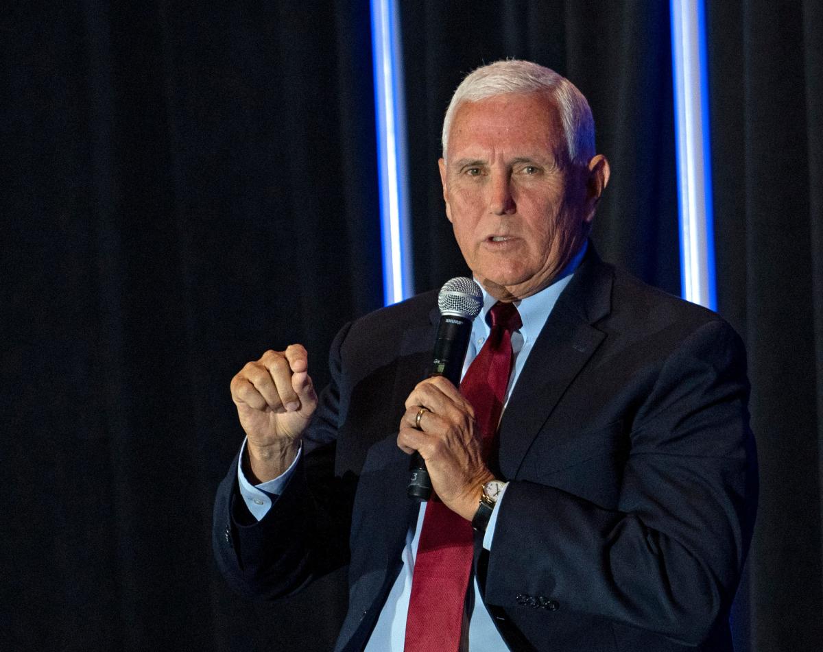 Former Vice President Mike Pence has moved into the classroom at this western Pa. college