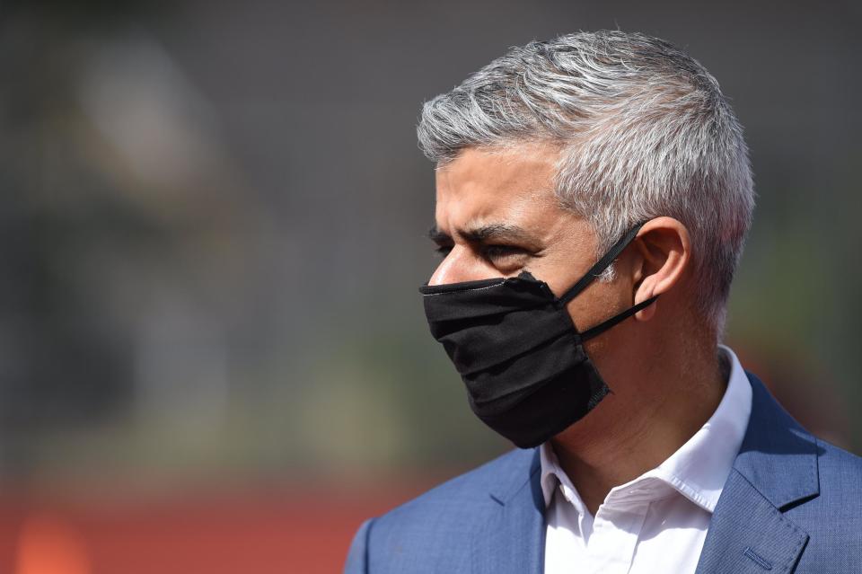 Mayor of London Sadiq Khan pictured on a visit to Mossbourne Primary School, east London, ahead of announcing the fund: Daniel Hambury