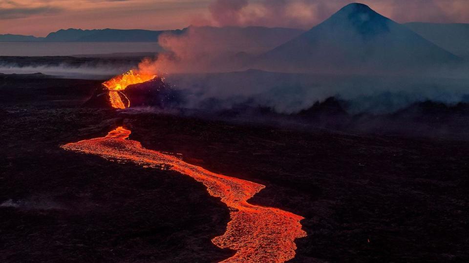 Litli-Hrútur es parte del área volcánica Fagradalsfj