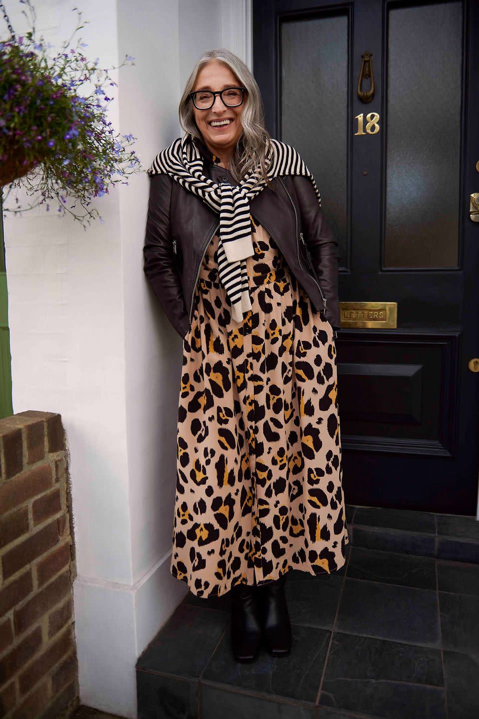 5) Somerset by Alice Temperly Oversized Leopard Print Shirt Dress, £99