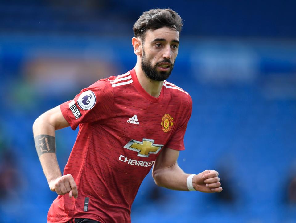 Manchester United playmaker Bruno Fernandes (Getty Images)