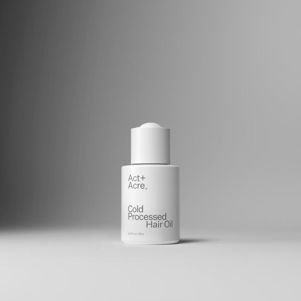 Act+Acre’s Cold-Pressed Hair Oil - Credit: Courtesy